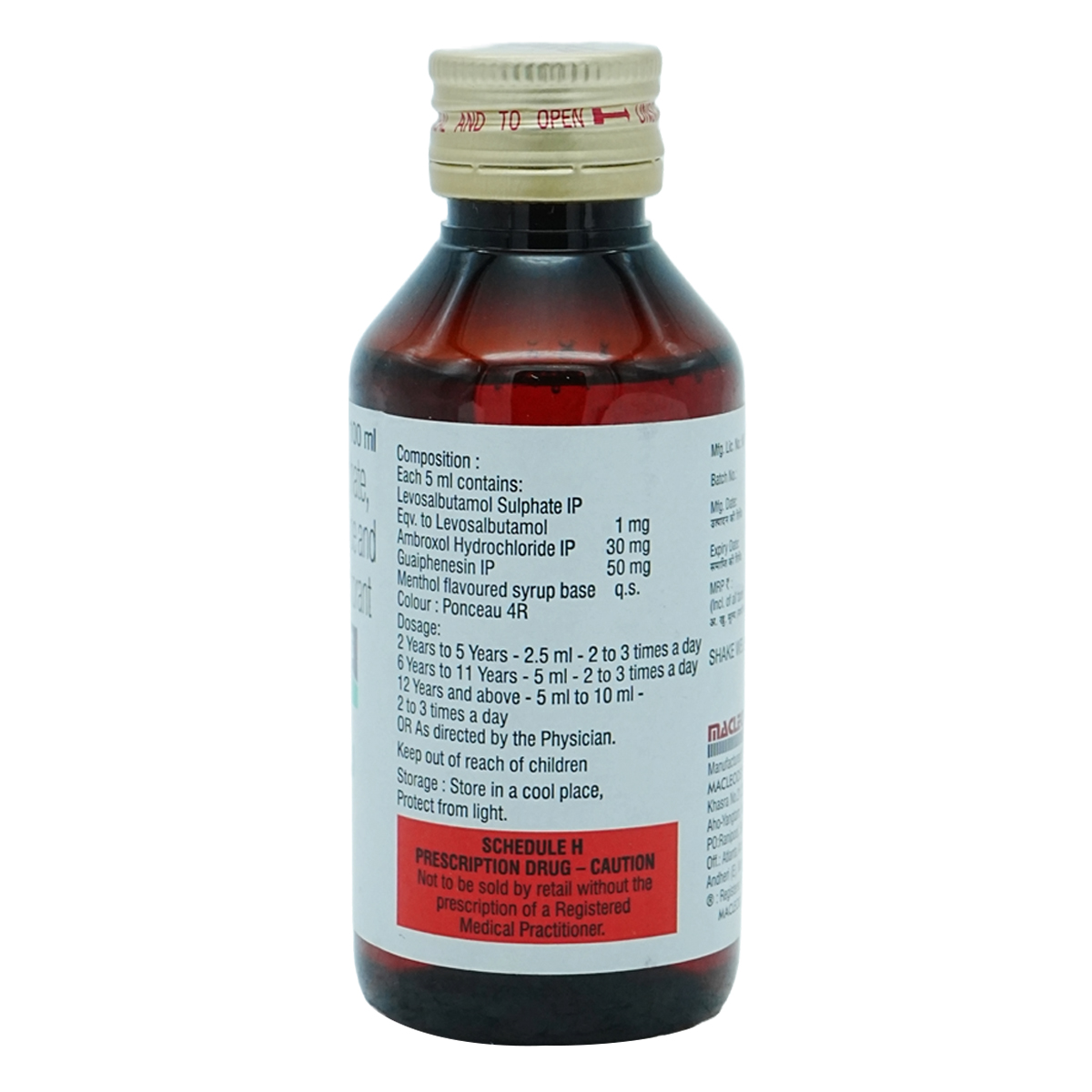 Rapitus LS Expectorant 100 ml, Pack of 1 LIQUID Rapitus LS Expectorant 100 ml, Pack of 1 LIQUID