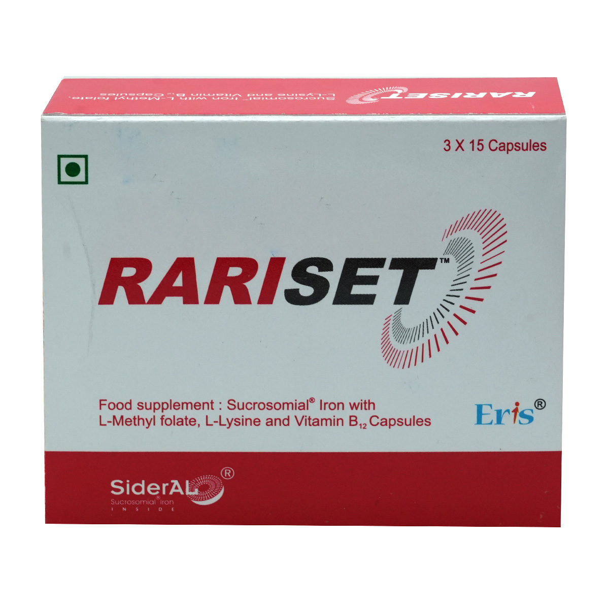 Rariset Capsule 15's, Pack of 15 CapsuleS Rariset Capsule 15's, Pack of 15 CapsuleS