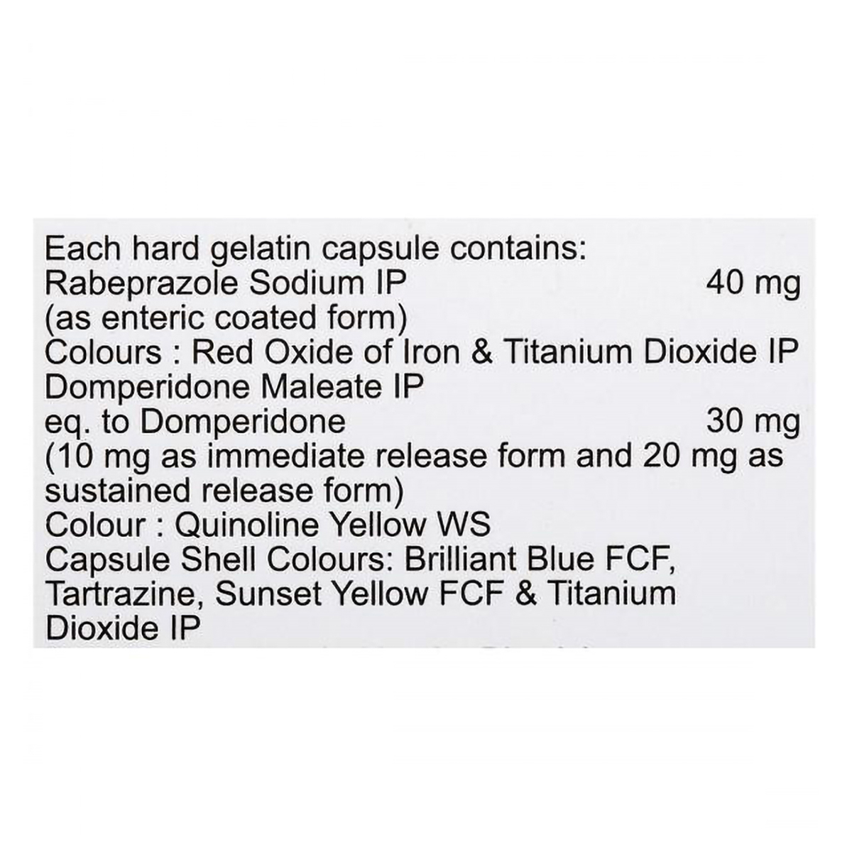 Razocid-HD Capsule 10's, Pack of 10 Razocid-HD Capsule 10's, Pack of 10