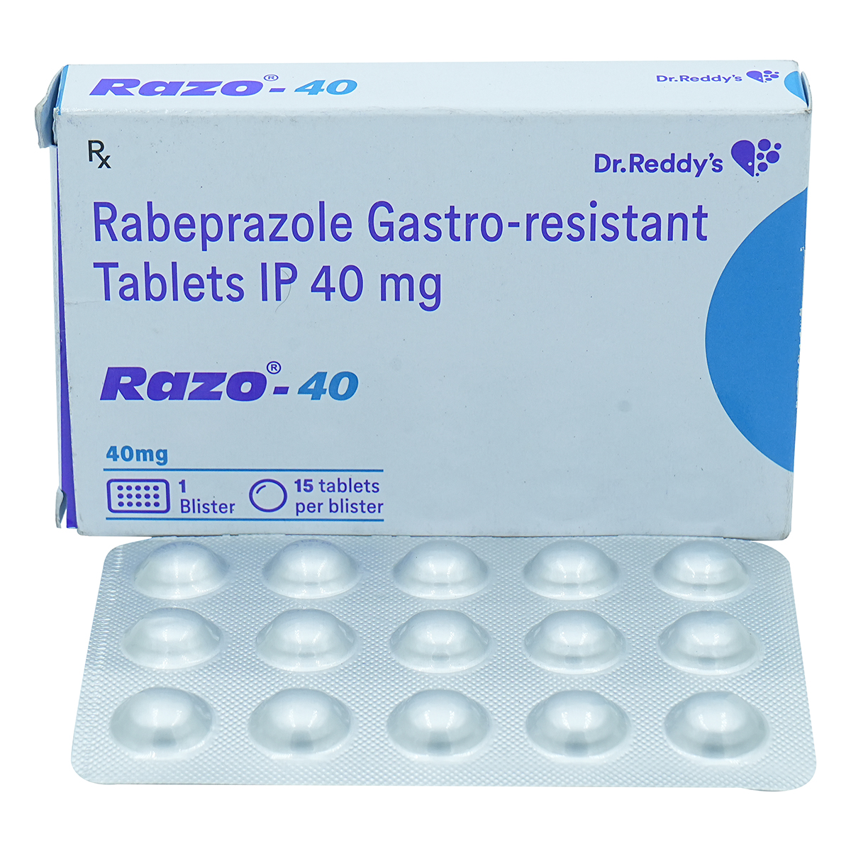 Razo-40 Tablet 15's, Pack of 15 TabletS Razo-40 Tablet 15's, Pack of 15 TabletS