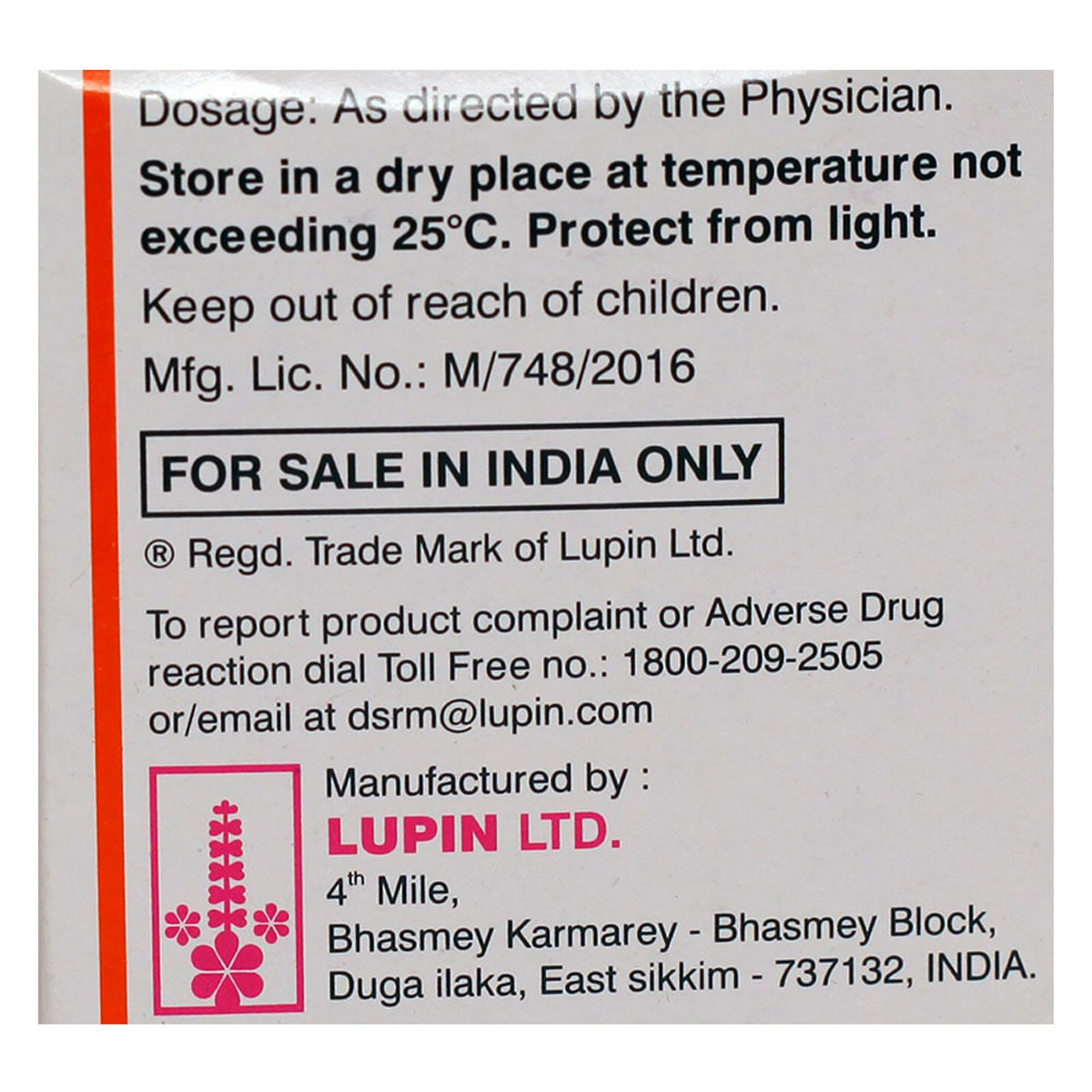 Rcifax Tablet 10's, Pack of 10 TABLETS Rcifax Tablet 10's, Pack of 10 TABLETS