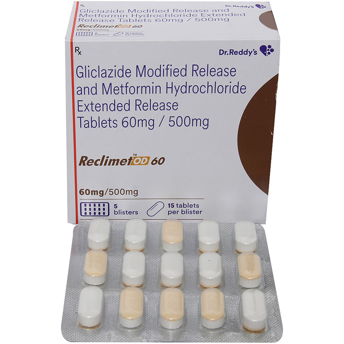 Reclimet OD 60 Tablet 15's, Pack of 15 TABLETS Reclimet OD 60 Tablet 15's, Pack of 15 TABLETS