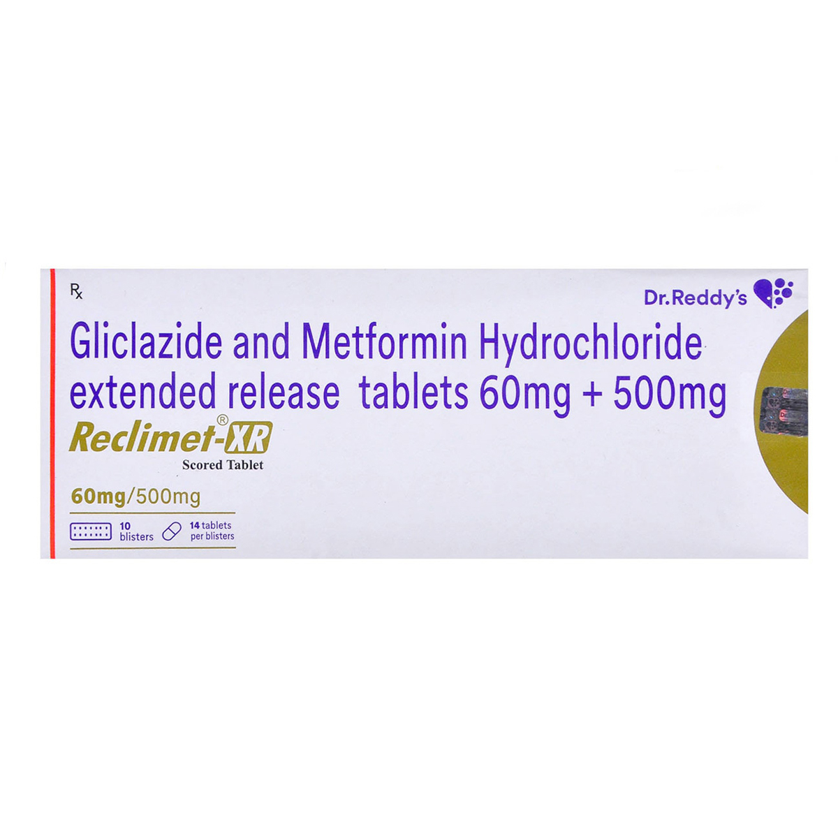 Reclimet-XR Tablet 14's, Pack of 14 TABLETS Reclimet-XR Tablet 14's, Pack of 14 TABLETS