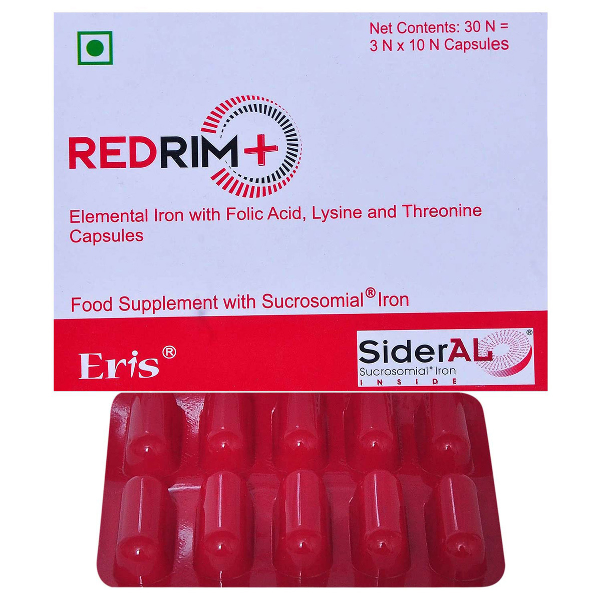 Redrim Plus Capsule 10's, Pack of 10 Redrim Plus Capsule 10's, Pack of 10