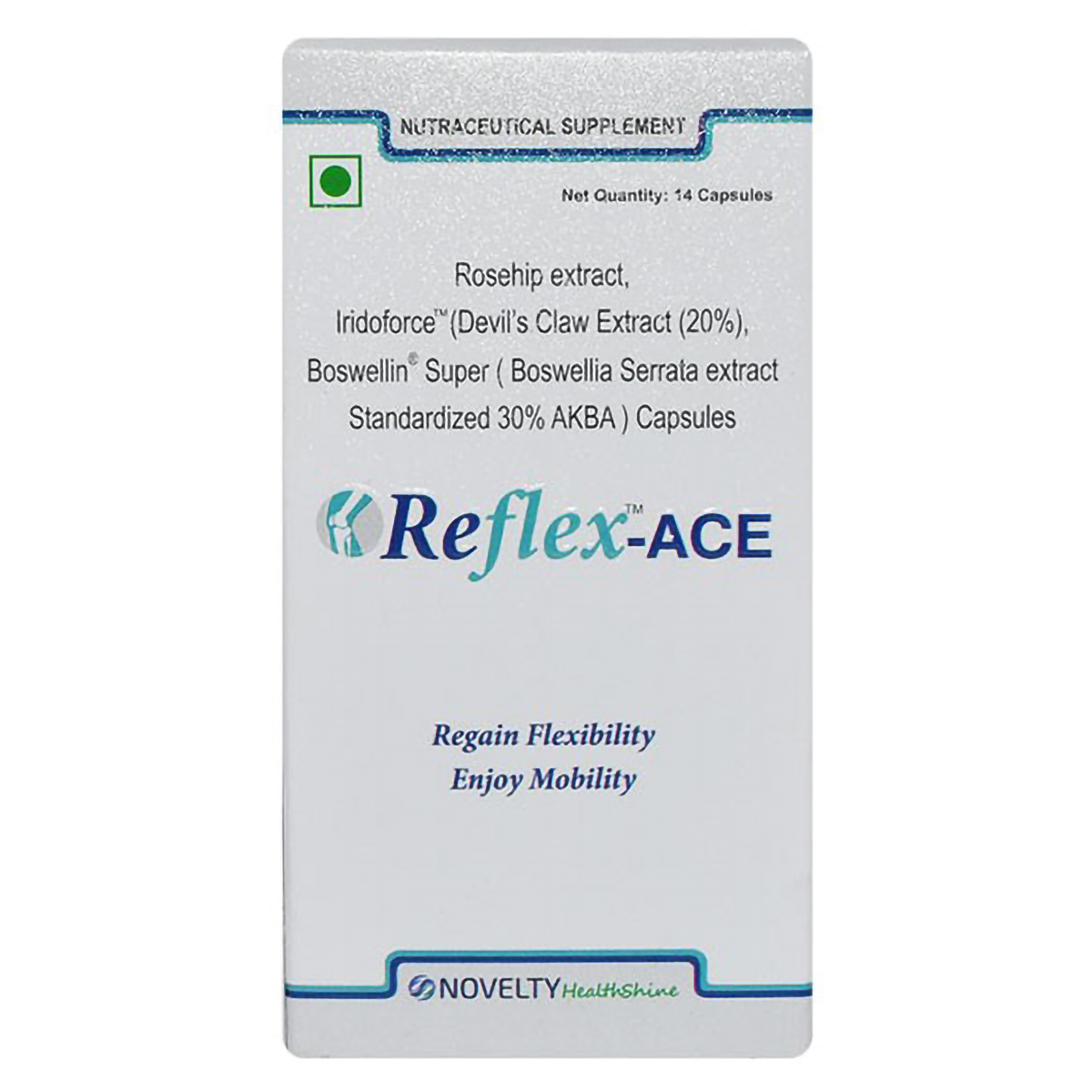 Reflex-Ace Capsule 14's, Pack of 1 Reflex-Ace Capsule 14's, Pack of 1