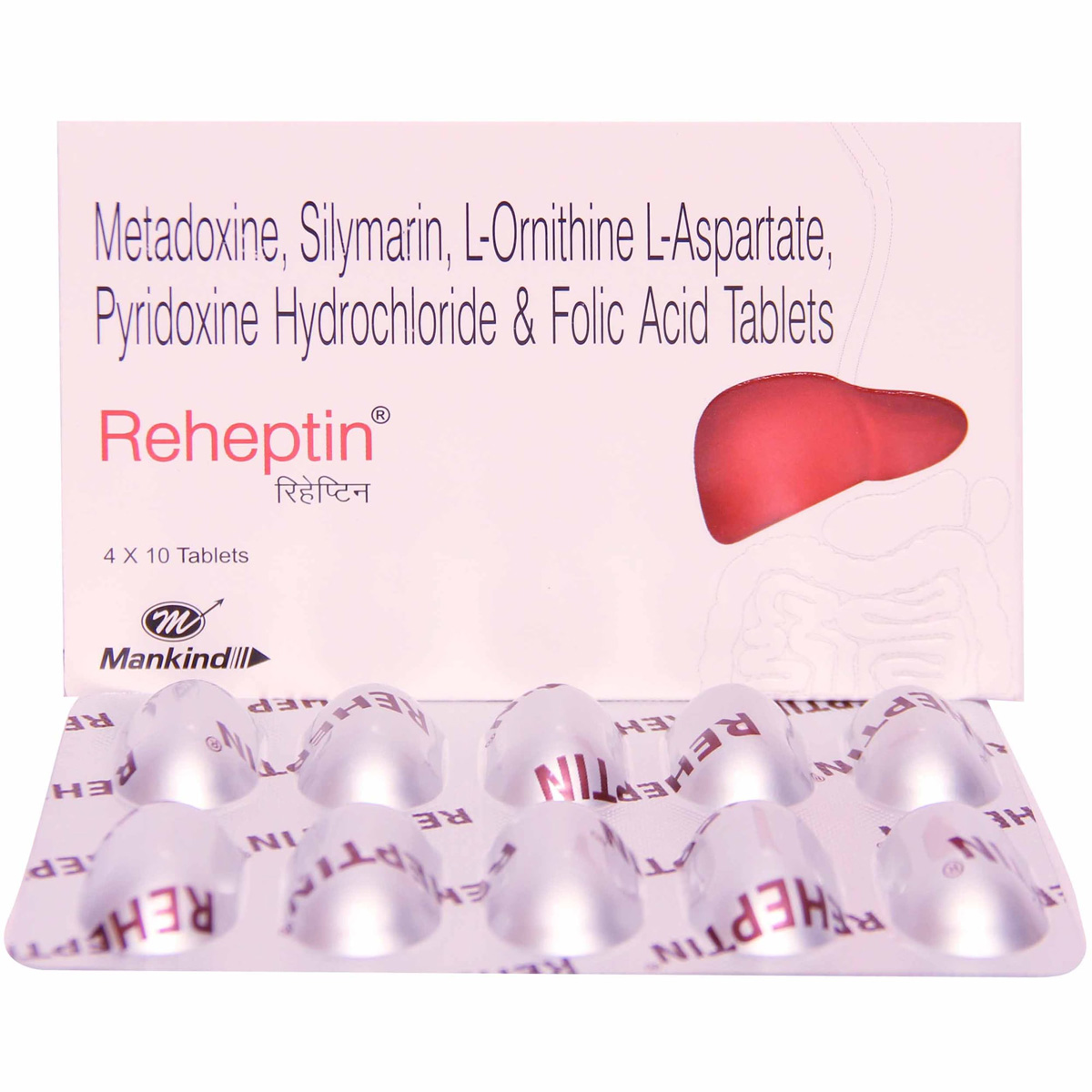 Reheptin Tablet 10's, Pack of 10 TABLETS Reheptin Tablet 10's, Pack of 10 TABLETS
