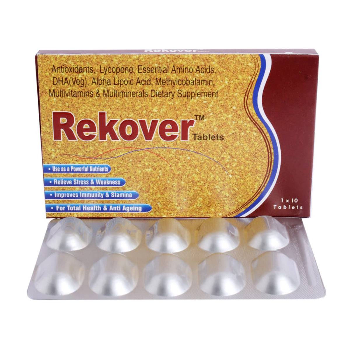 Rekover Tablet 10'S, Pack of 10 TabletS Rekover Tablet 10'S, Pack of 10 TabletS