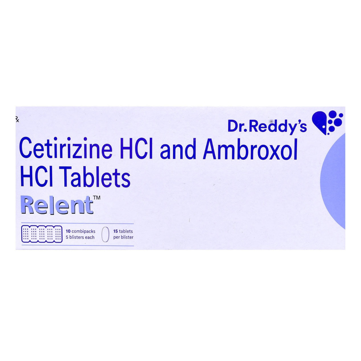 Relent Tablet 15's, Pack of 15 TABLETS Relent Tablet 15's, Pack of 15 TABLETS