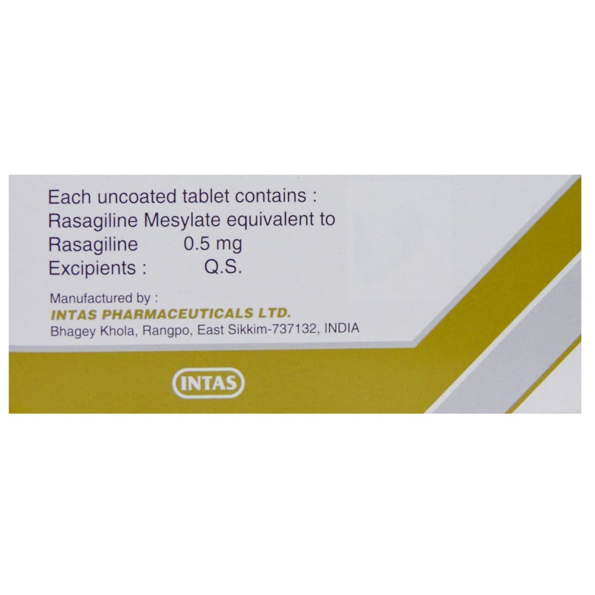 Relgin 0.5 Tablet 10's, Pack of 10 TABLETS Relgin 0.5 Tablet 10's, Pack of 10 TABLETS