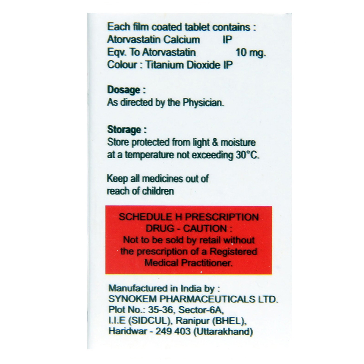 Remetor 10 Tablet 10's, Pack of 10 TABLETS Remetor 10 Tablet 10's, Pack of 10 TABLETS