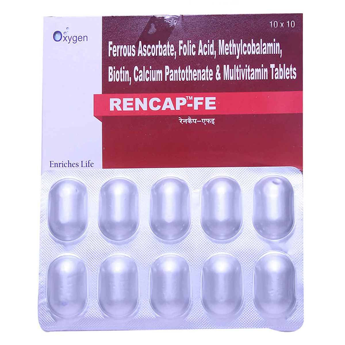 Buy Rencap FE Tablet 10's Online