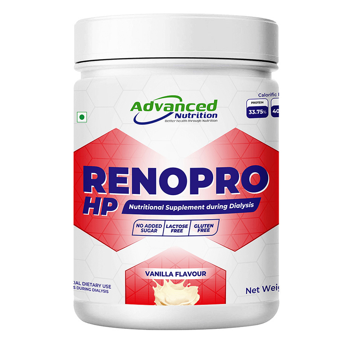 Renopro HP Vanilla Flavour Powder, 400 gm, Pack of 1 Renopro HP Vanilla Flavour Powder, 400 gm, Pack of 1