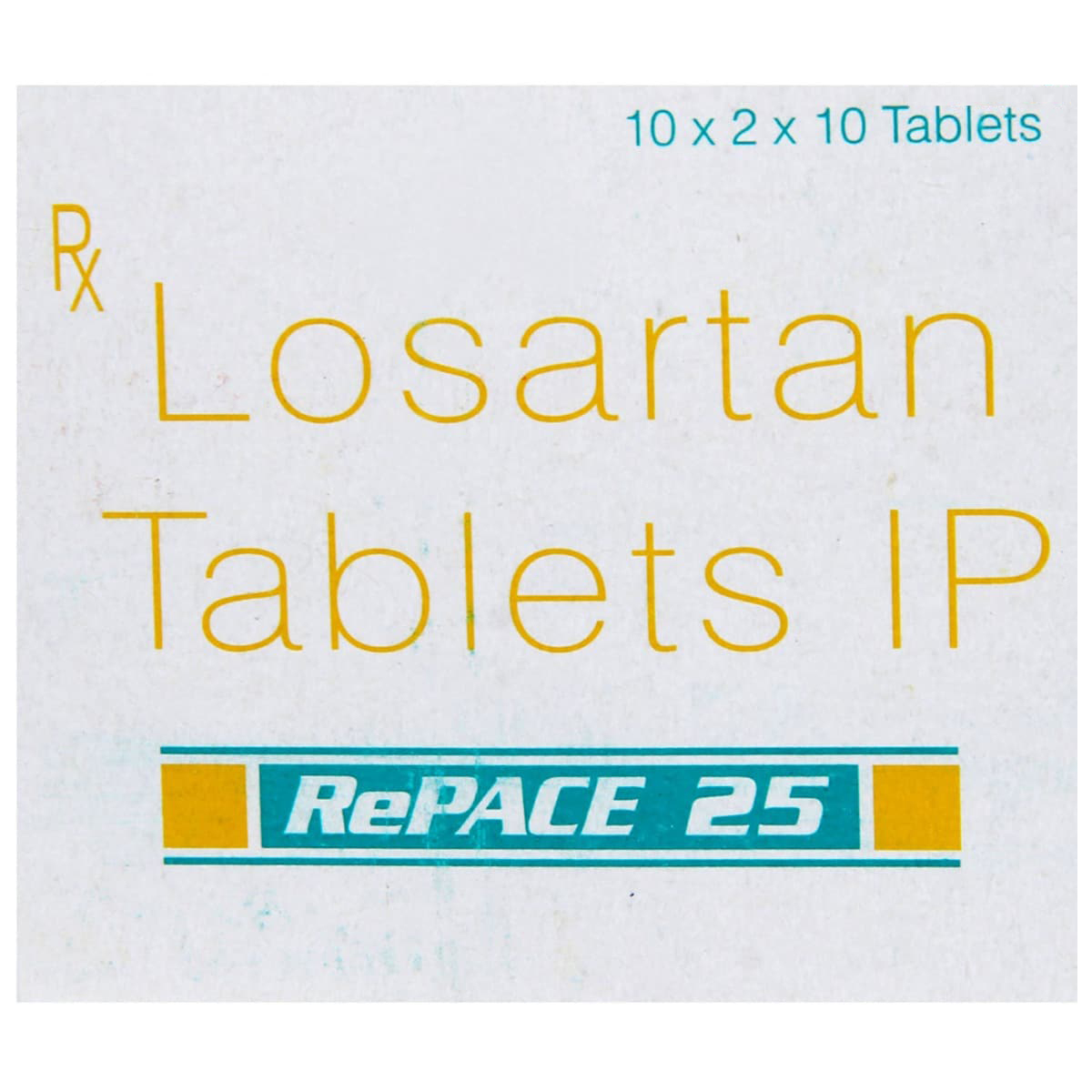Repace 25 Tablet 10's, Pack of 10 TABLETS Repace 25 Tablet 10's, Pack of 10 TABLETS