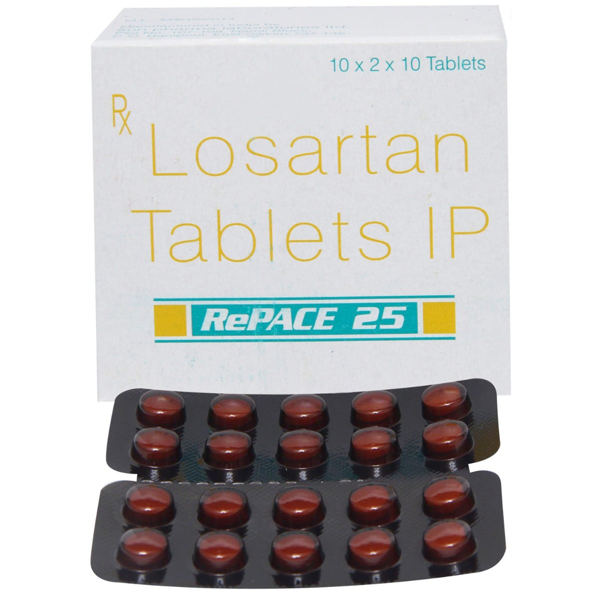 Repace 25 Tablet 10's, Pack of 10 TABLETS Repace 25 Tablet 10's, Pack of 10 TABLETS