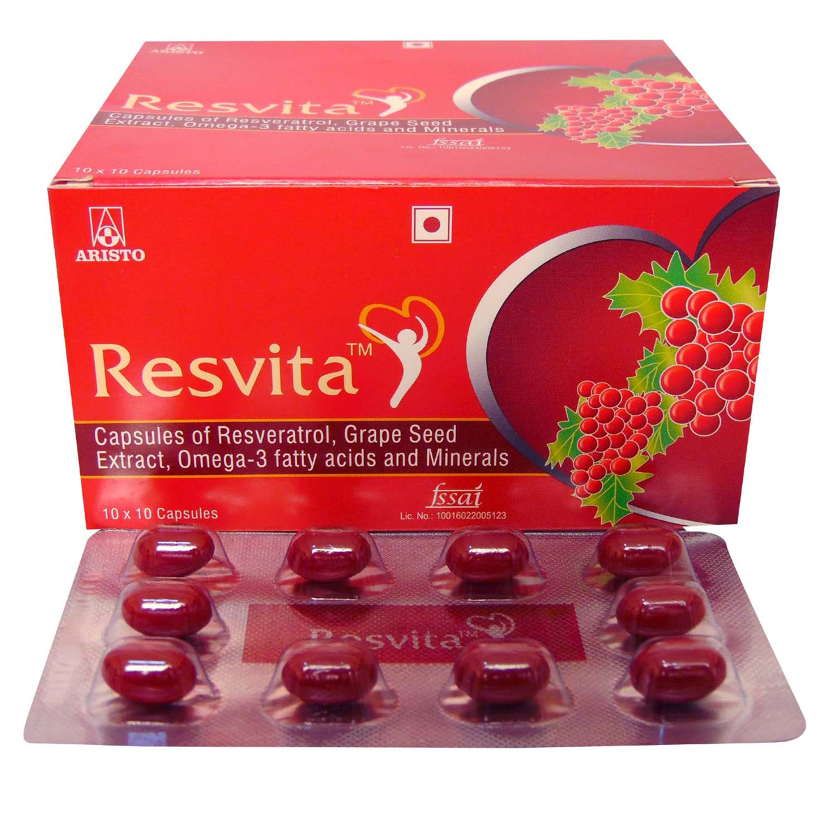 Resvita Capsule 10's, Pack of 10 Resvita Capsule 10's, Pack of 10