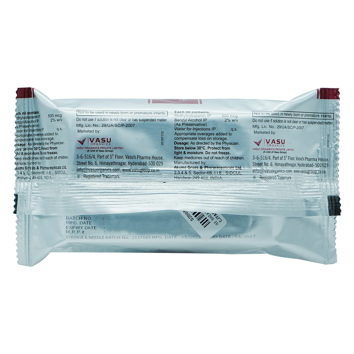 Resheath 500 mcg Injection 1 ml, Pack of 1 INJECTION Resheath 500 mcg Injection 1 ml, Pack of 1 INJECTION