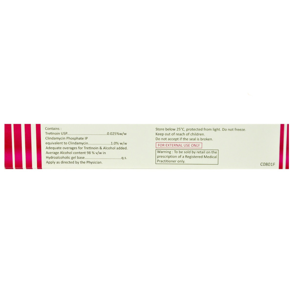 Retino Ac Gel 15 gm, Pack of 1 Retino Ac Gel 15 gm, Pack of 1