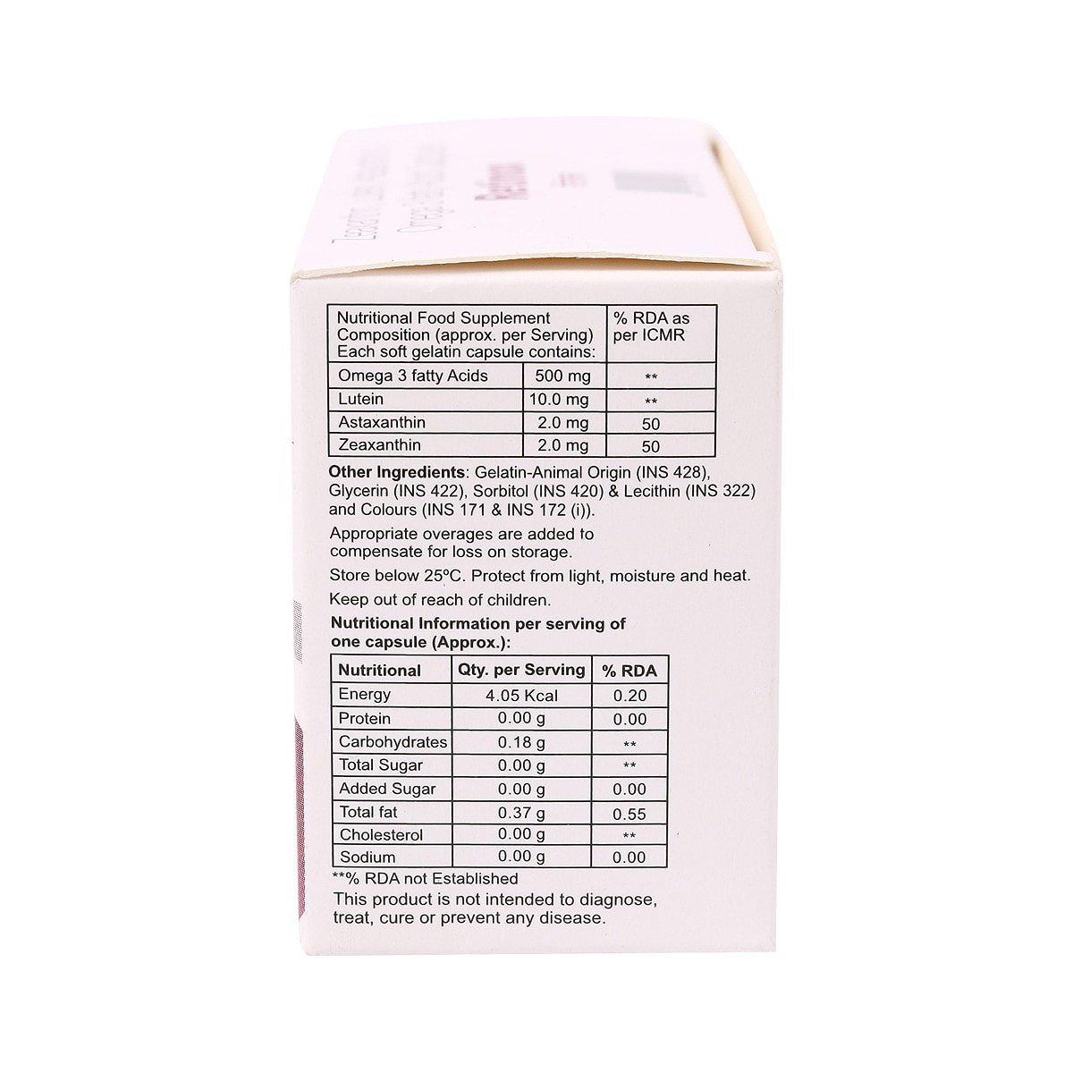 Retinox Capsule 10's, Pack of 10 CAPSULES Retinox Capsule 10's, Pack of 10 CAPSULES