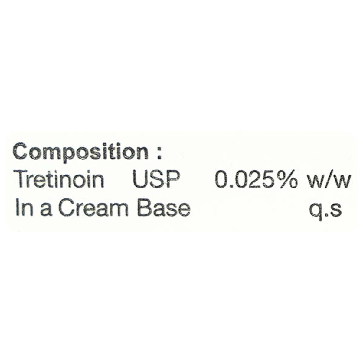 Retisphere 0.025% Cream 20 gm, Pack of 1 Cream Retisphere 0.025% Cream 20 gm, Pack of 1 Cream