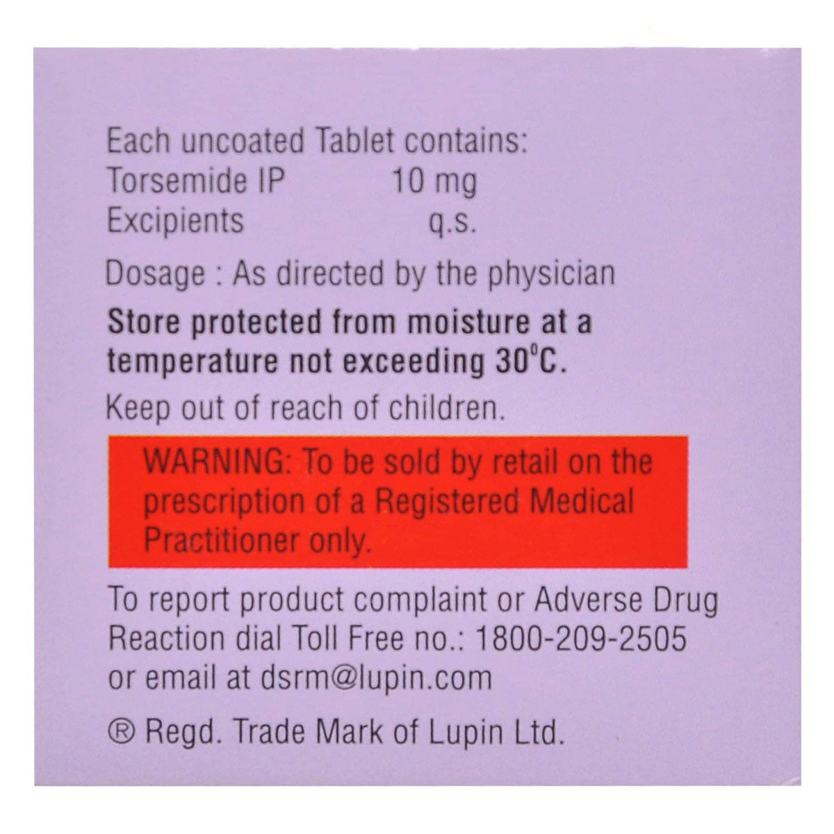 Retorlix 10 mg Tablet 15's, Pack of 15 TabletS Retorlix 10 mg Tablet 15's, Pack of 15 TabletS