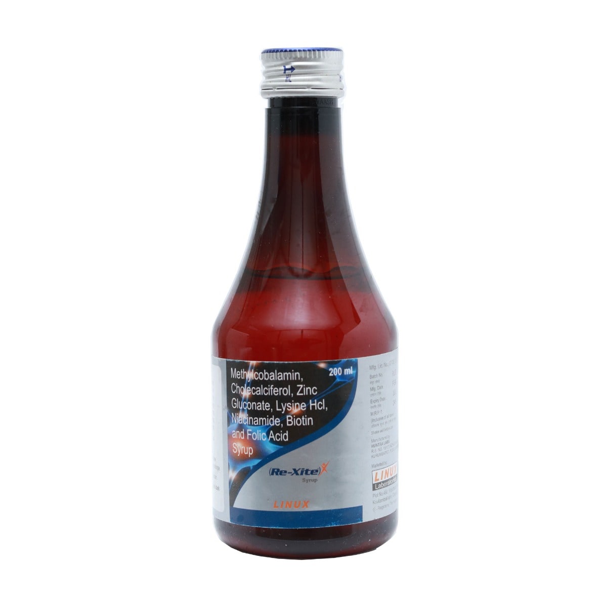Re-Xite Syrup 200 ml, Pack of 1 Liquid Re-Xite Syrup 200 ml, Pack of 1 Liquid