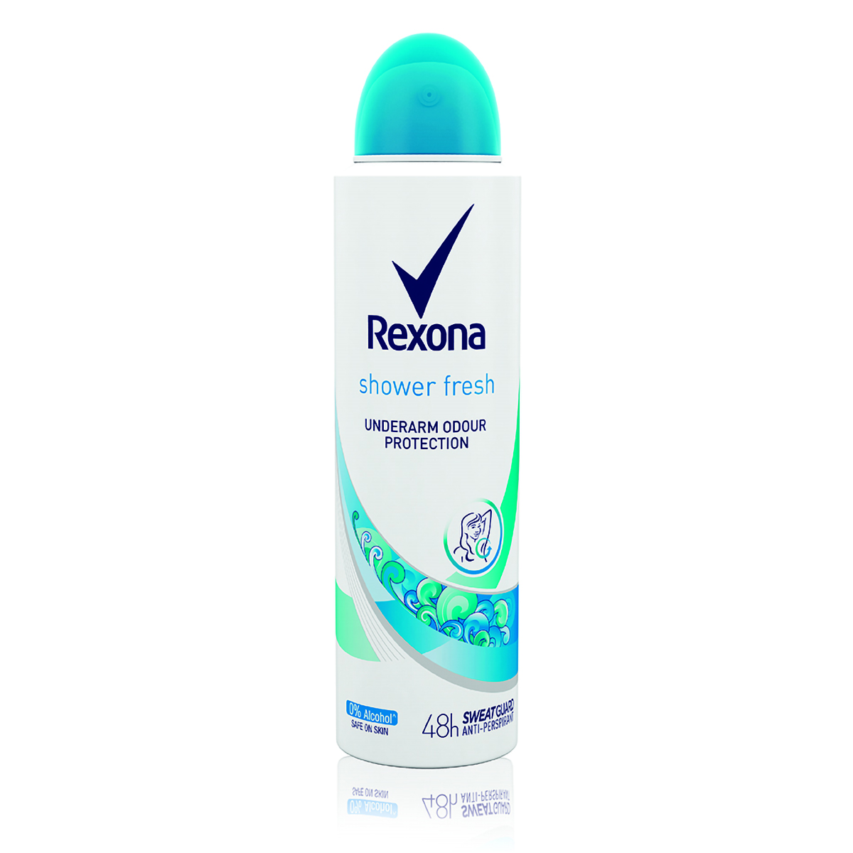 Rexona Women Shower Fresh Deodorant Spray, 150 ml, Pack of 1 Rexona Women Shower Fresh Deodorant Spray, 150 ml, Pack of 1