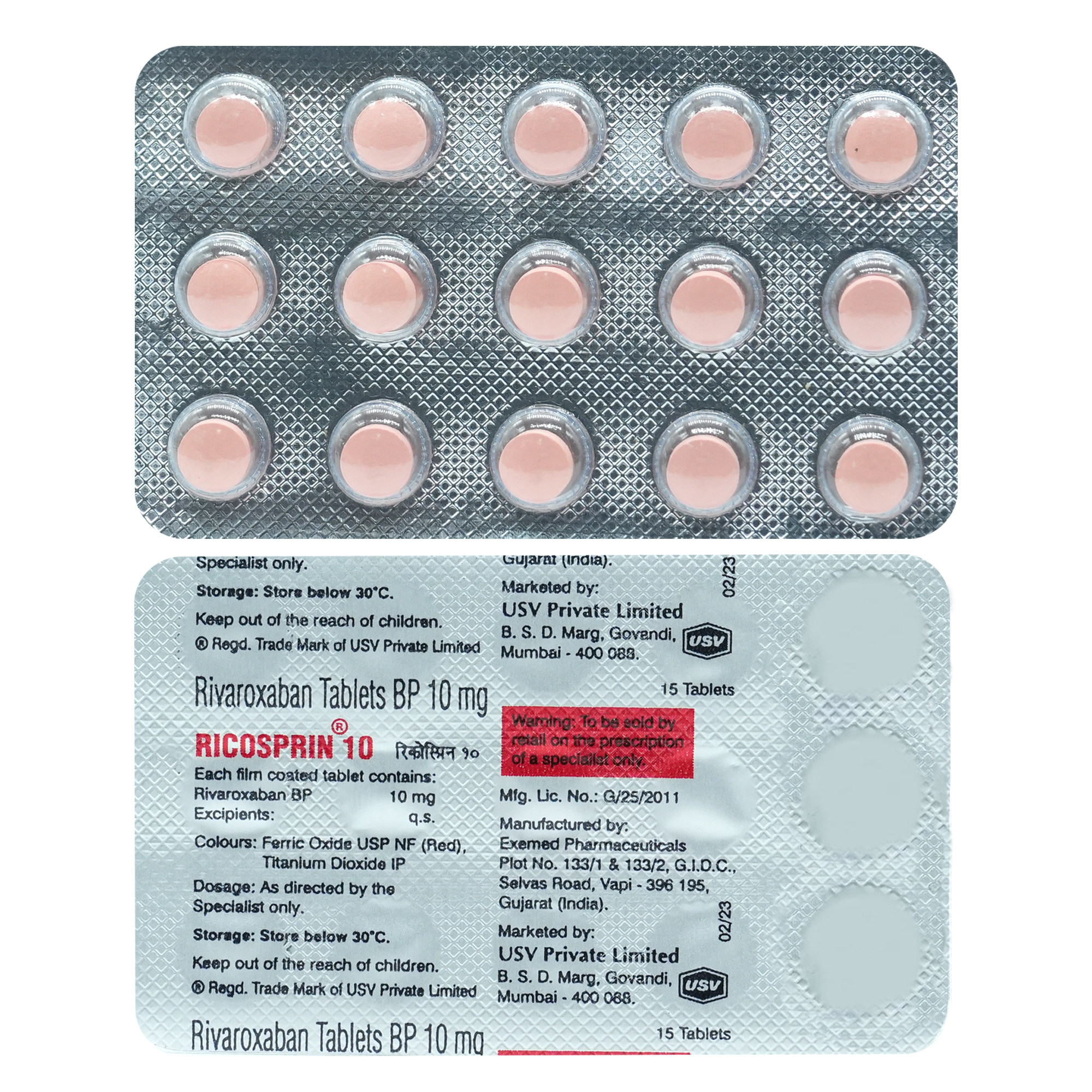 Ricosprin 10 Tablet 15's, Pack of 15 TABLETS Ricosprin 10 Tablet 15's, Pack of 15 TABLETS