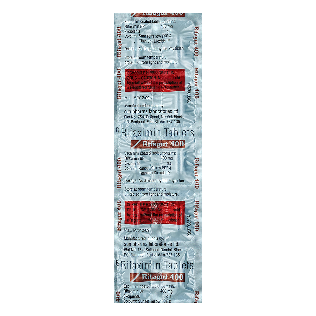 Rifagut 400 Tablet 10's, Pack of 10 TABLETS Rifagut 400 Tablet 10's, Pack of 10 TABLETS