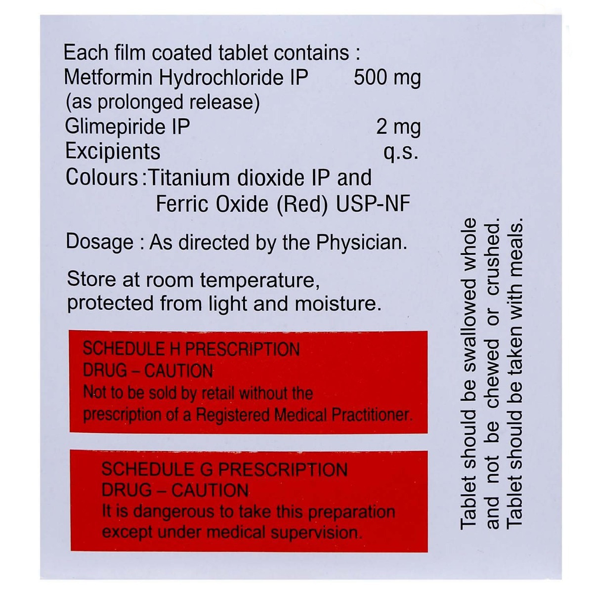 Riomet DUO 2 Tablet 15's, Pack of 15 TABLETS Riomet DUO 2 Tablet 15's, Pack of 15 TABLETS