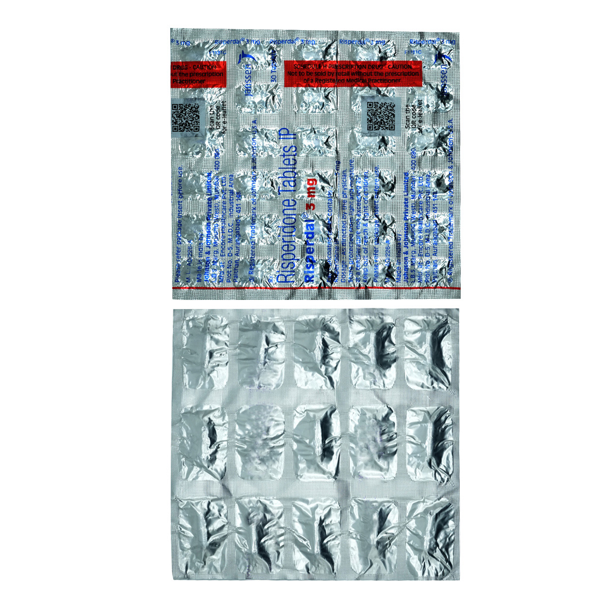 Risperdal 3 mg Tablet 30's, Pack of 30 TabletS Risperdal 3 mg Tablet 30's, Pack of 30 TabletS