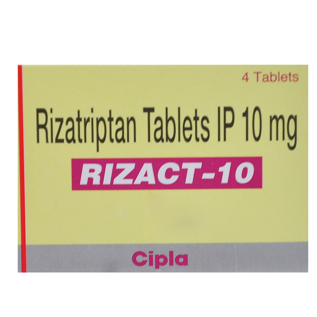 Rizact 10 Tablet 4's, Pack of 4 TABLETS Rizact 10 Tablet 4's, Pack of 4 TABLETS
