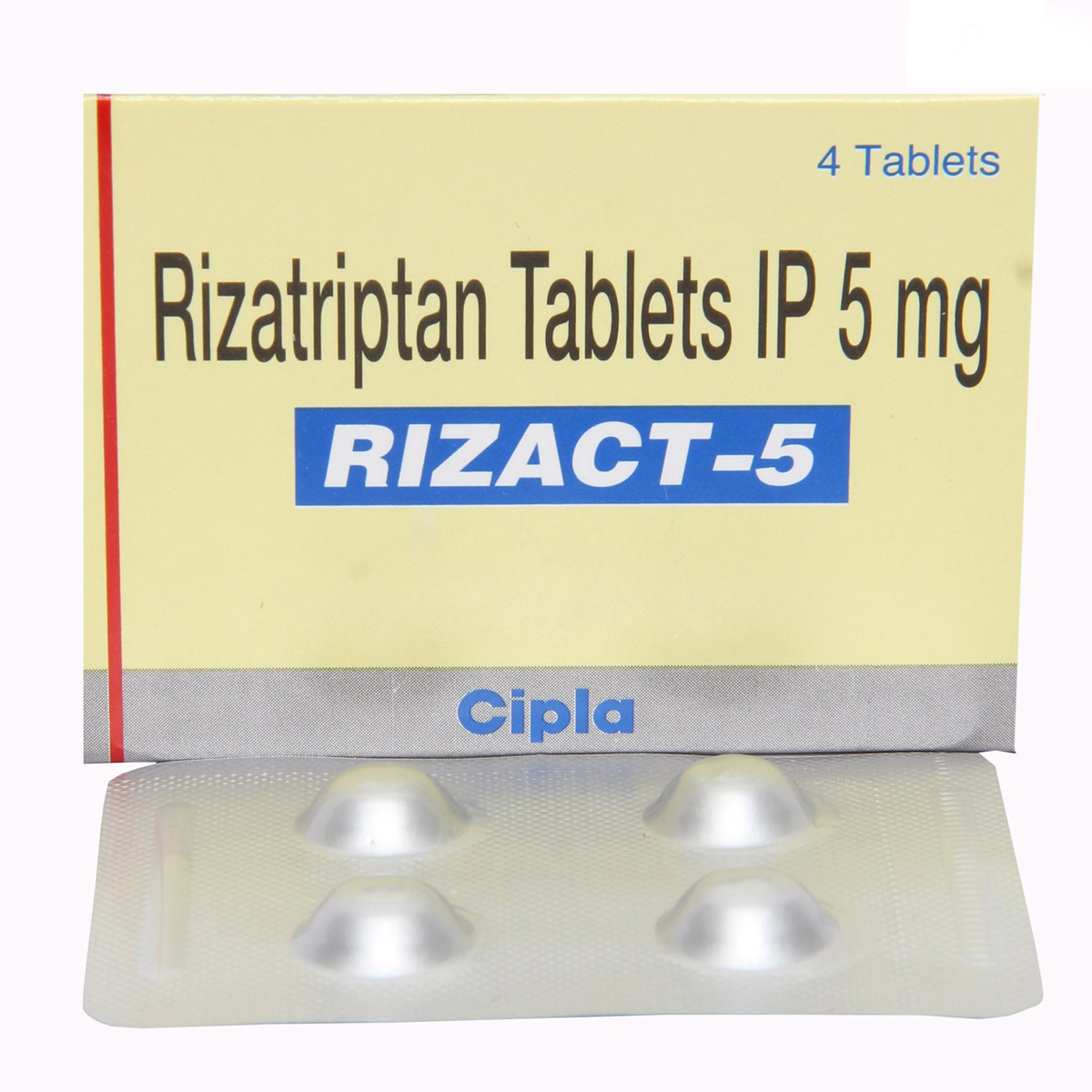 Rizact 5 Tablet 4's, Pack of 4 TABLETS Rizact 5 Tablet 4's, Pack of 4 TABLETS