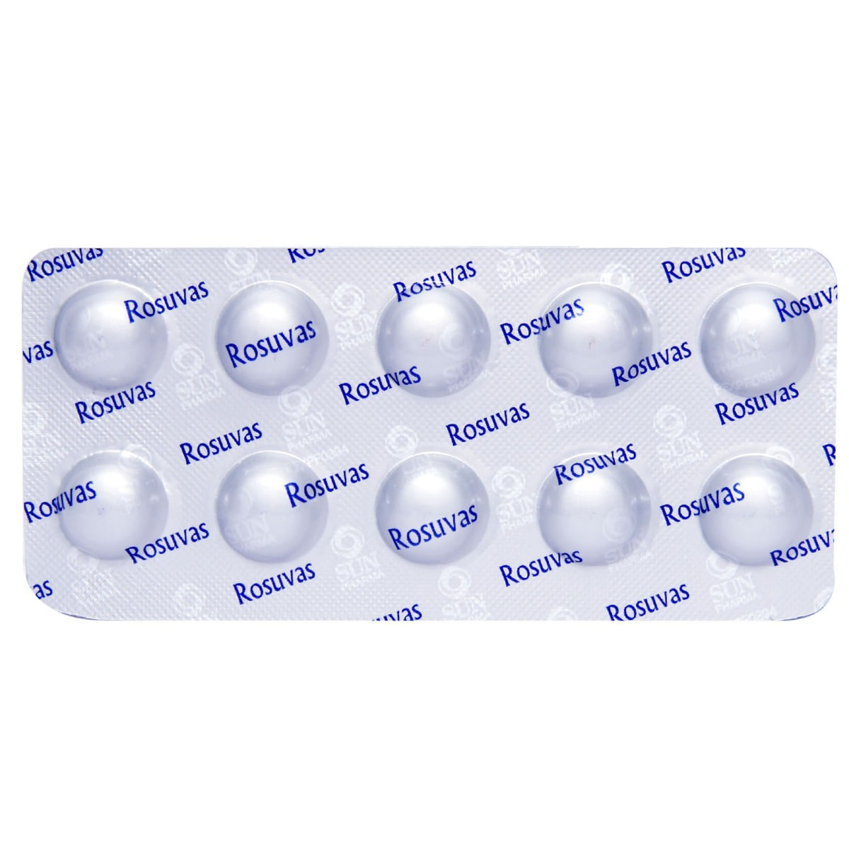 Rosuvas 20 Tablet 10's, Pack of 10 TABLETS Rosuvas 20 Tablet 10's, Pack of 10 TABLETS
