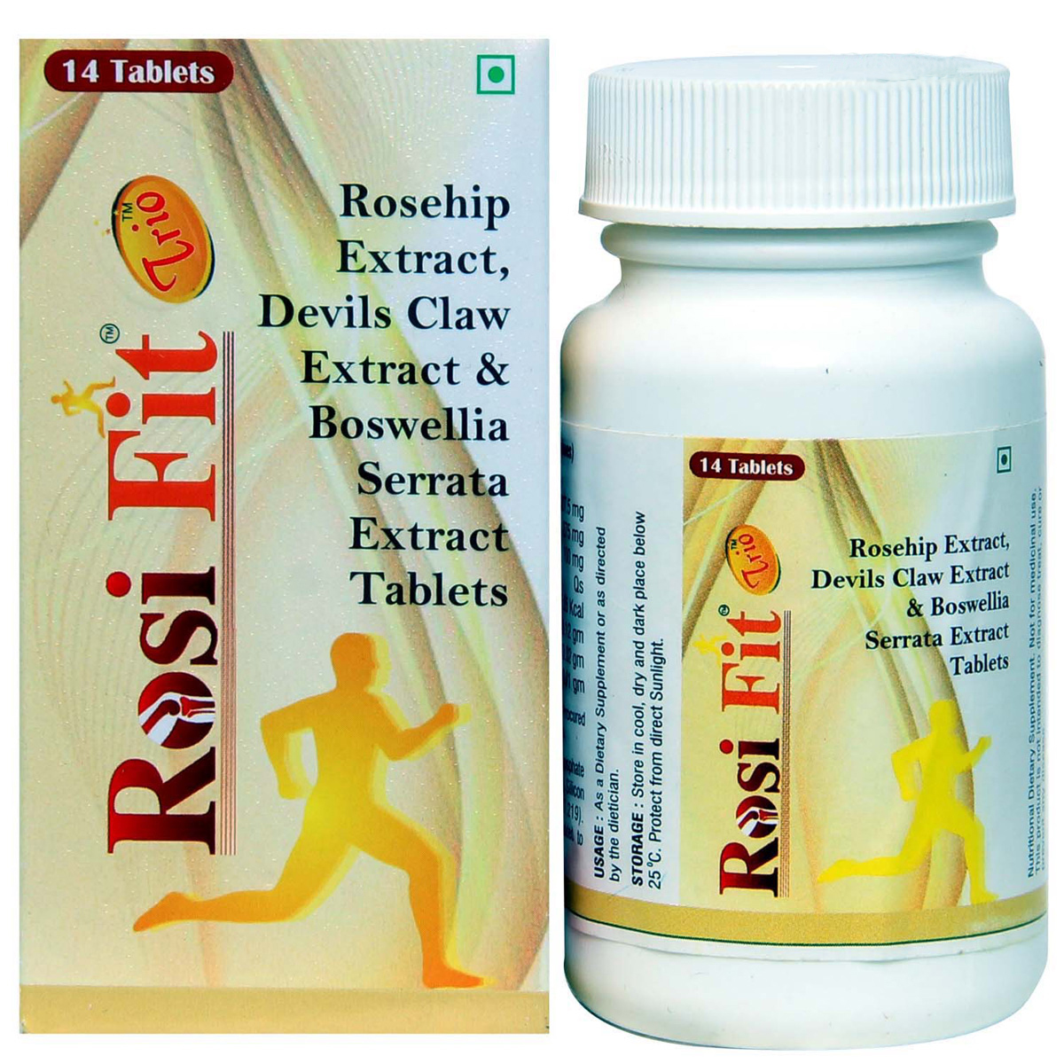 Rosi Fit Trio Tablet 14's Rosi Fit Trio Tablet 14's