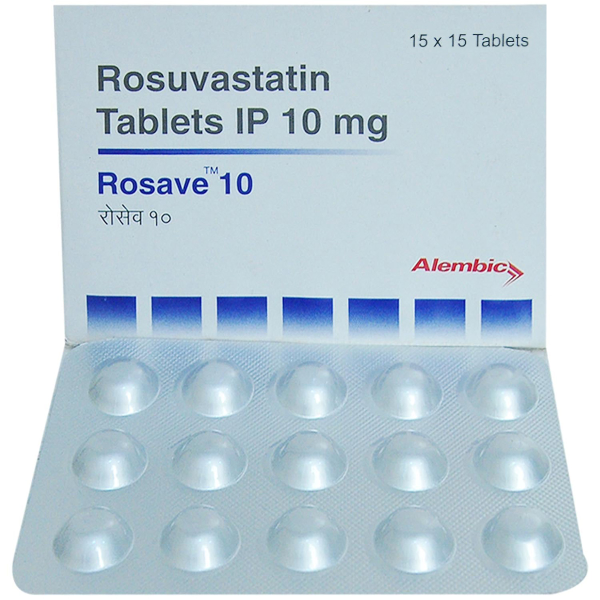 Rosave 10 Tablet 15's, Pack of 15 TABLETS Rosave 10 Tablet 15's, Pack of 15 TABLETS