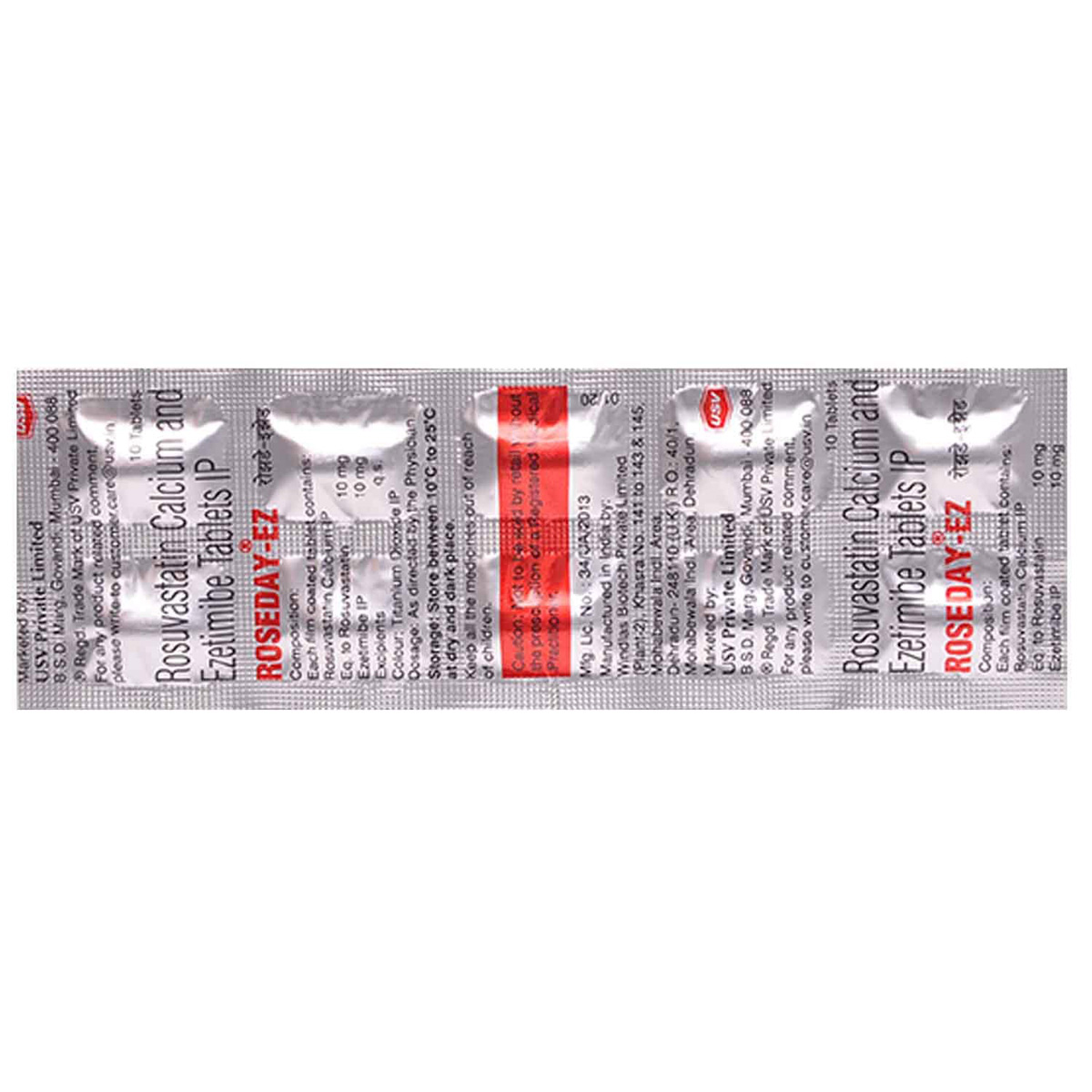 Roseday-EZ Tablet 10's, Pack of 10 Roseday-EZ Tablet 10's, Pack of 10