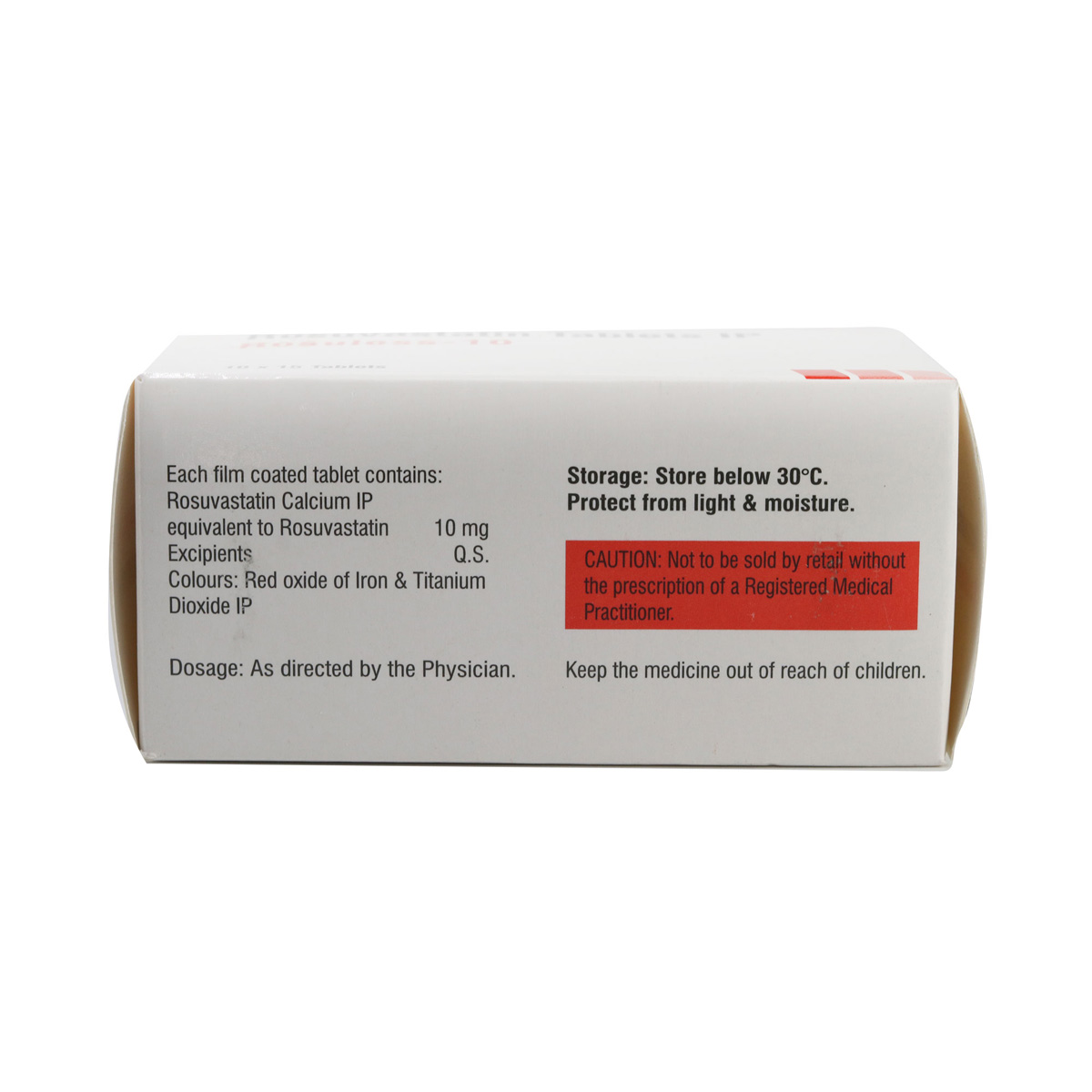 Rosuless-10 Tablet 15's, Pack of 15 TABLETS Rosuless-10 Tablet 15's, Pack of 15 TABLETS