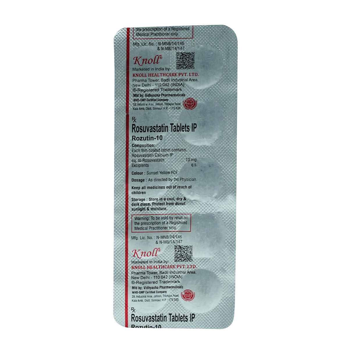 Rozutin 10 Tablet 10's, Pack of 10 TabletS Rozutin 10 Tablet 10's, Pack of 10 TabletS