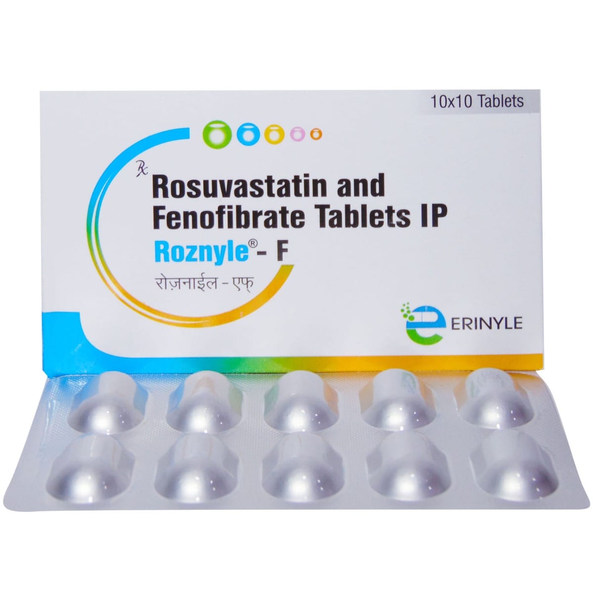 Roznyle F Tablet 10's, Pack of 10 Roznyle F Tablet 10's, Pack of 10