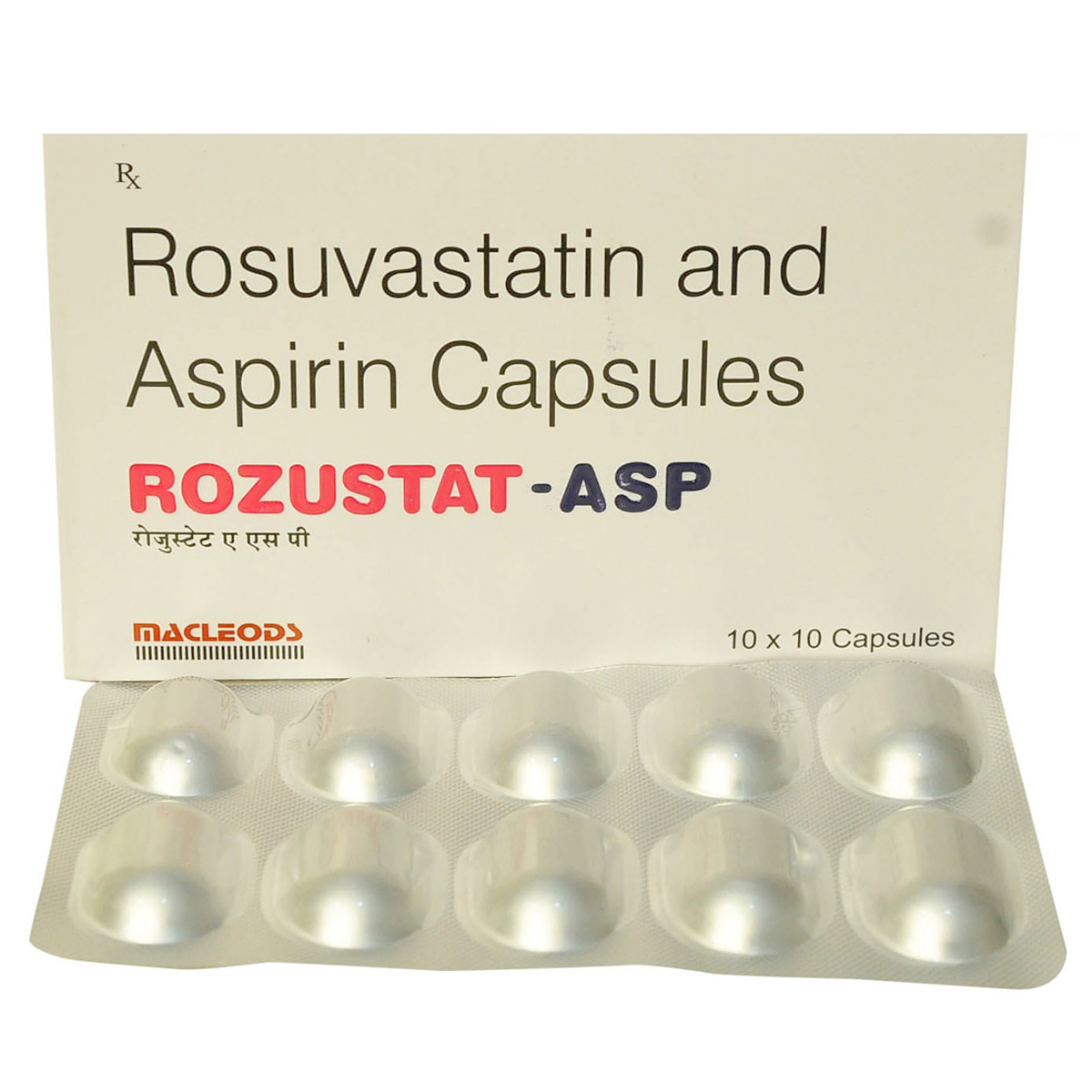 Rozustat ASP Capsule 10's, Pack of 10 Rozustat ASP Capsule 10's, Pack of 10