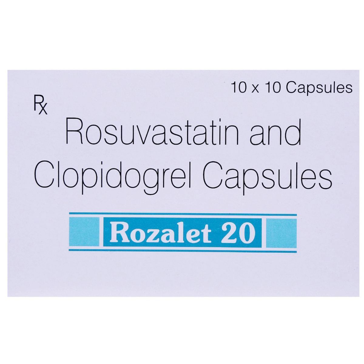 Rozalet 20 Capsule 10's, Pack of 10 CAPSULES Rozalet 20 Capsule 10's, Pack of 10 CAPSULES