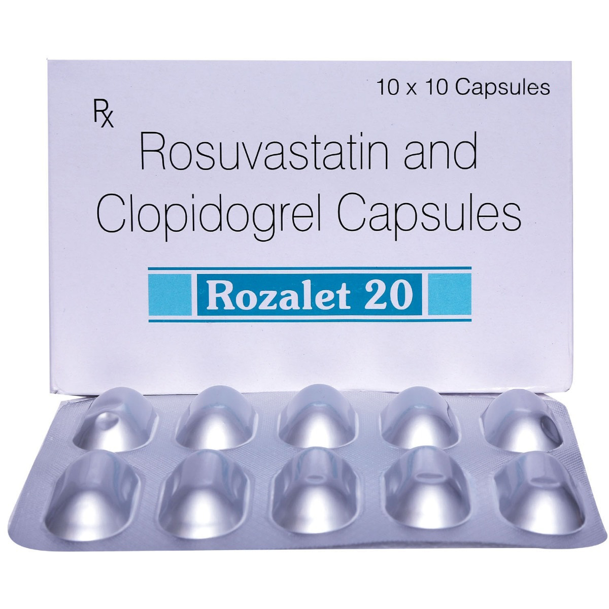 Rozalet 20 Capsule 10's, Pack of 10 CAPSULES Rozalet 20 Capsule 10's, Pack of 10 CAPSULES