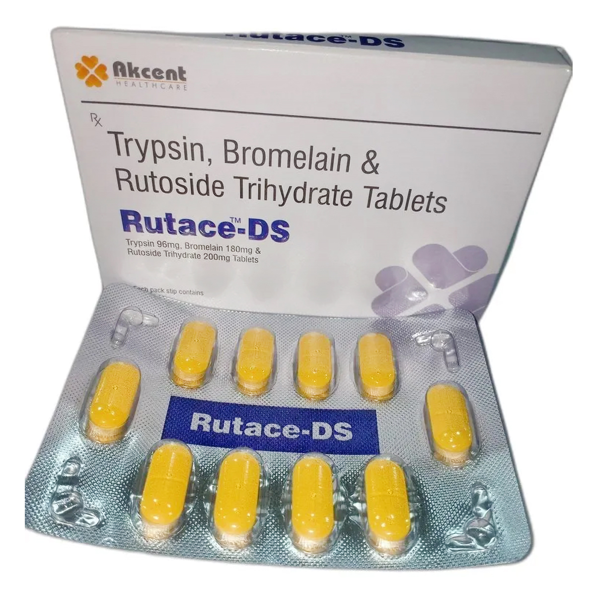 Rutace-DS Tablet 10's, Pack of 10 Rutace-DS Tablet 10's, Pack of 10