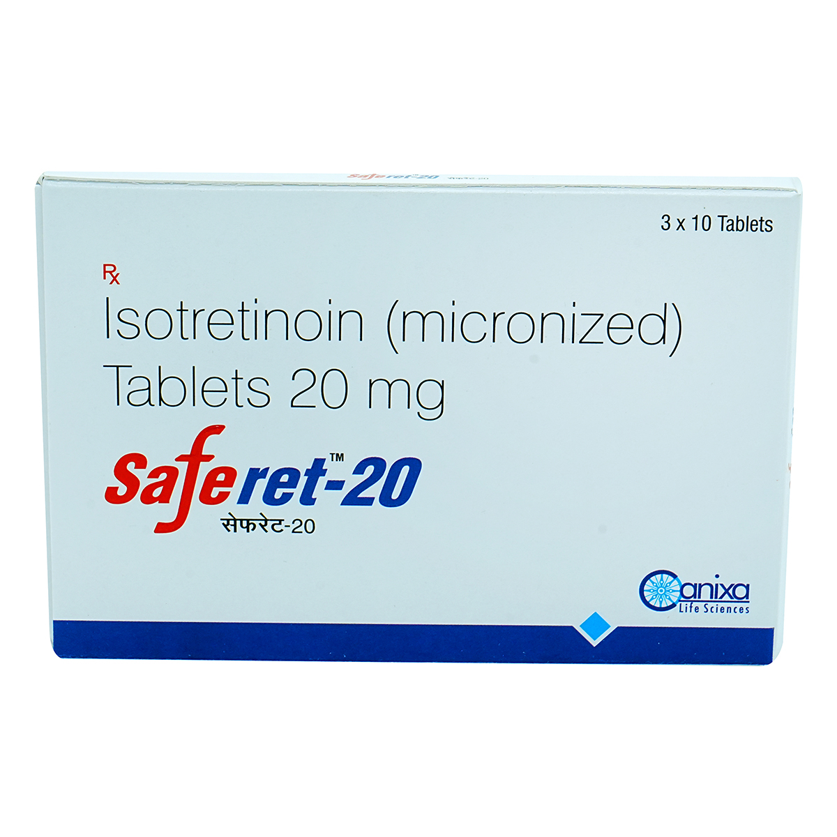 Saferet 20 Tablet 30's, Pack of 30 TabletS Saferet 20 Tablet 30's, Pack of 30 TabletS