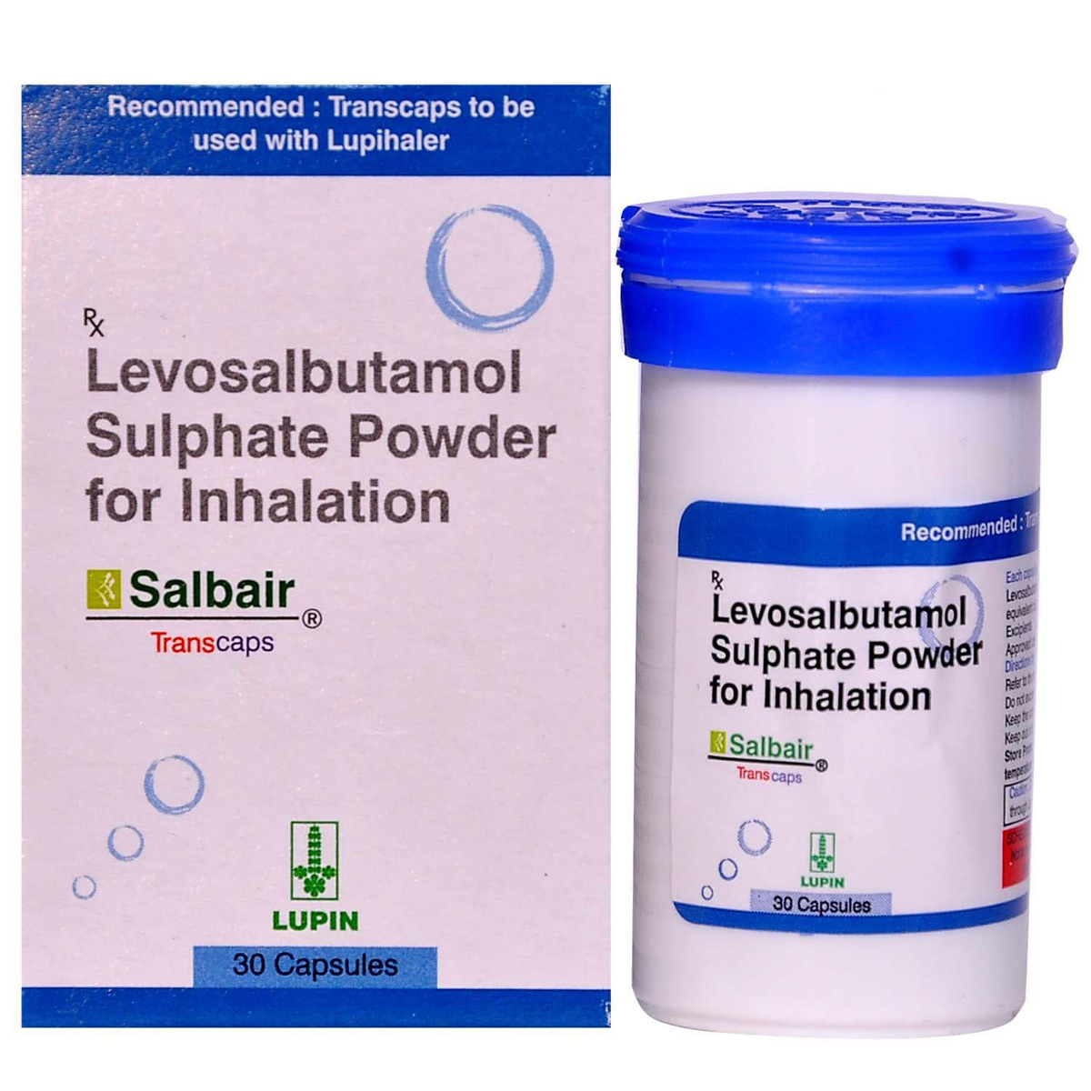 Salbair Transcaps 30's, Pack of 1 Transcaps Salbair Transcaps 30's, Pack of 1 Transcaps