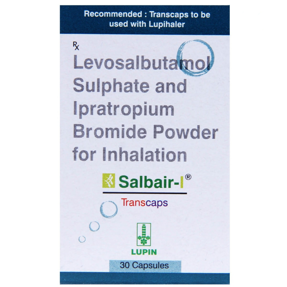 Salbair I Transcaps 30's, Pack of 1 TRANSCAP Salbair I Transcaps 30's, Pack of 1 TRANSCAP