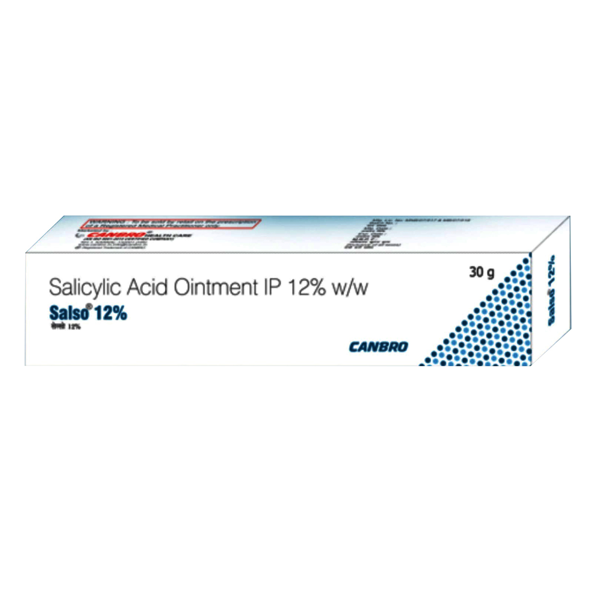 Salso 12%W/W Oint 30G, Pack of 1 OINTMENT Salso 12%W/W Oint 30G, Pack of 1 OINTMENT