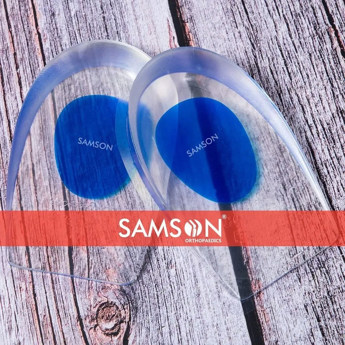 Samson Silicone Heel Cushion Cup Medium FC-4005, 1 Pair Samson Silicone Heel Cushion Cup Medium FC-4005, 1 Pair