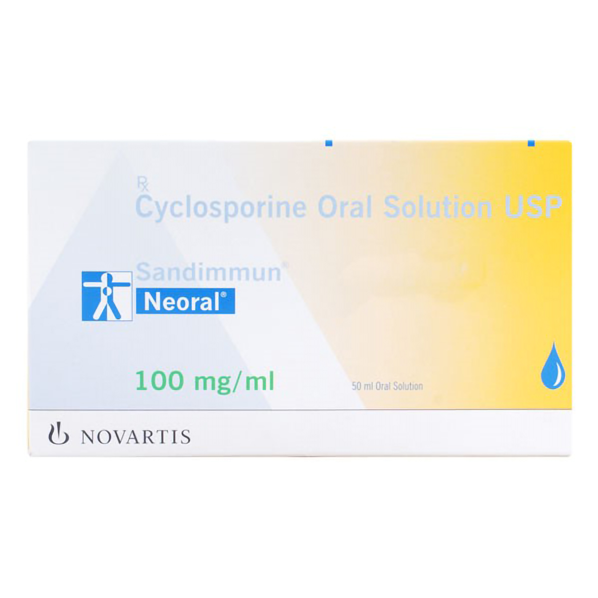 Sandimmun Neoral 100mg/ml Solution 50 ml, Pack of 1 SOLUTION Sandimmun Neoral 100mg/ml Solution 50 ml, Pack of 1 SOLUTION