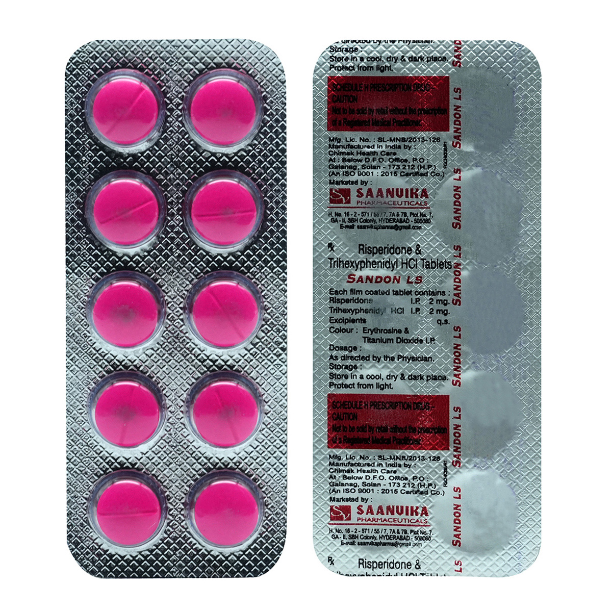 Sandon LS Tablet 10's, Pack of 10 TabletS Sandon LS Tablet 10's, Pack of 10 TabletS